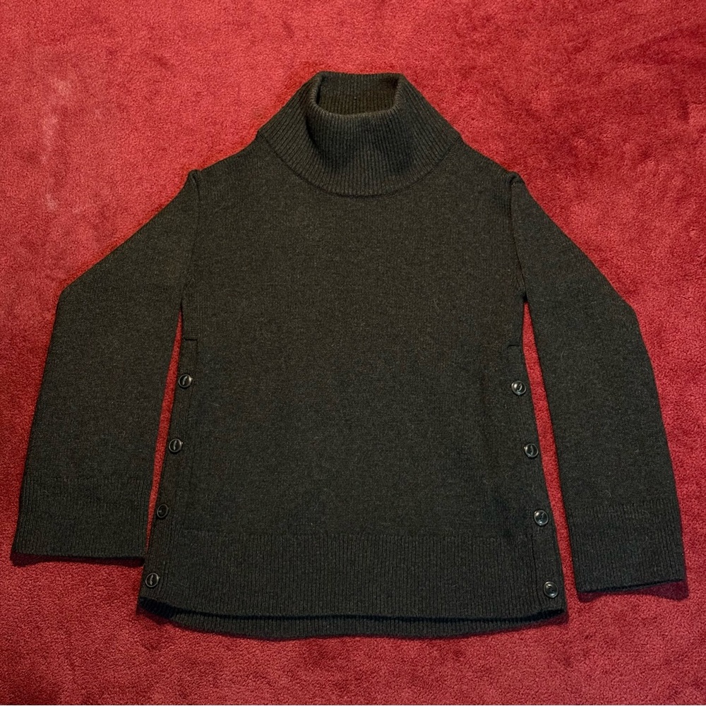 Rag & Bone Charcoal Knit Turtleneck
